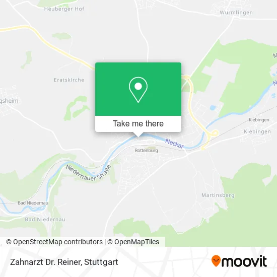 Карта Zahnarzt Dr. Reiner