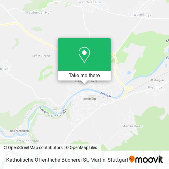 Katholische Öffentliche Bücherei St. Martin map