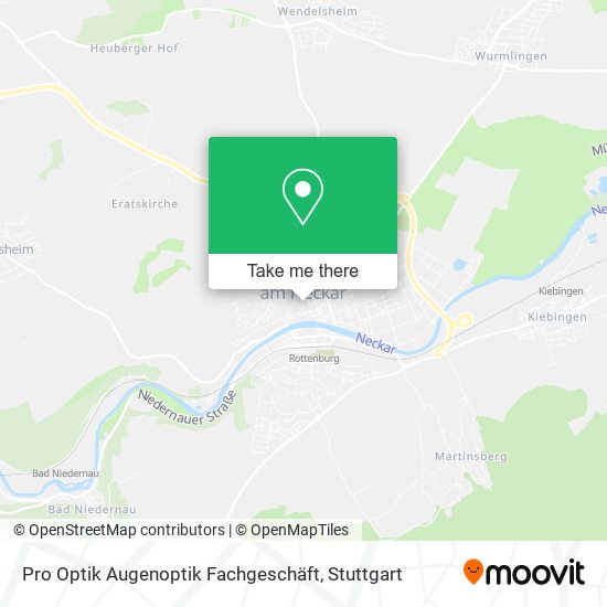 Pro Optik Augenoptik Fachgeschäft map