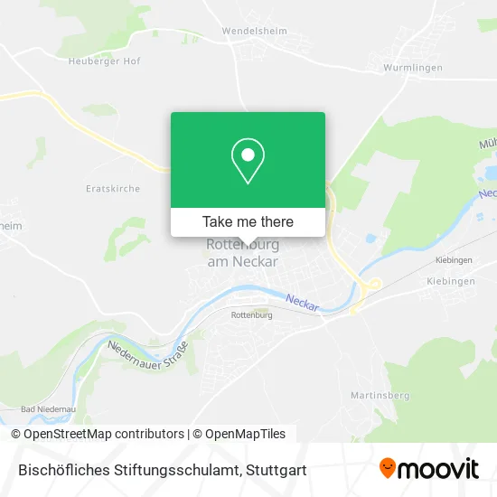 Карта Bischöfliches Stiftungsschulamt