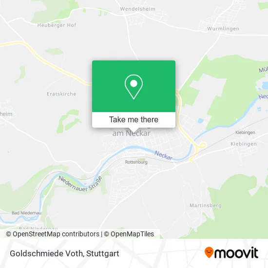 Карта Goldschmiede Voth