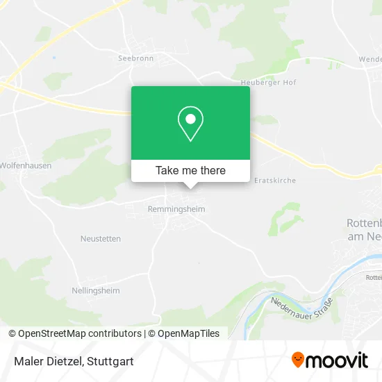 Карта Maler Dietzel