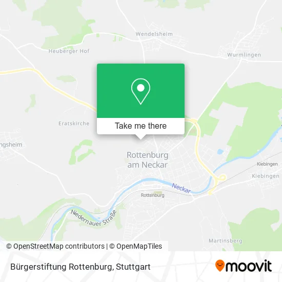 Карта Bürgerstiftung Rottenburg