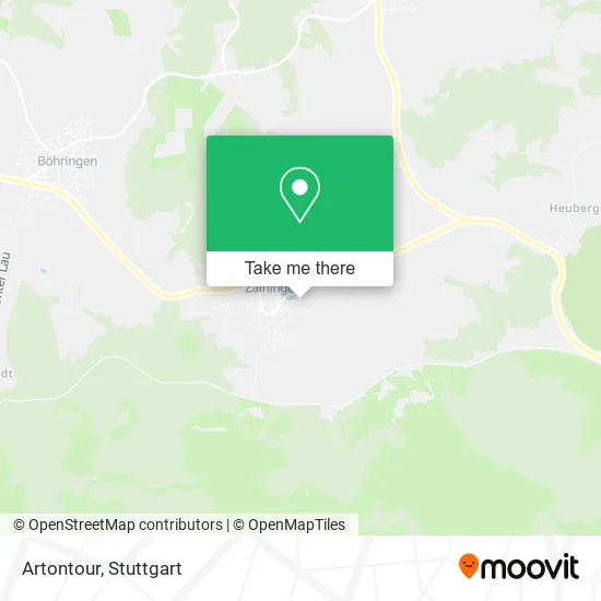 Карта Artontour