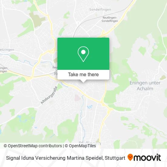 Карта Signal Iduna Versicherung Martina Speidel