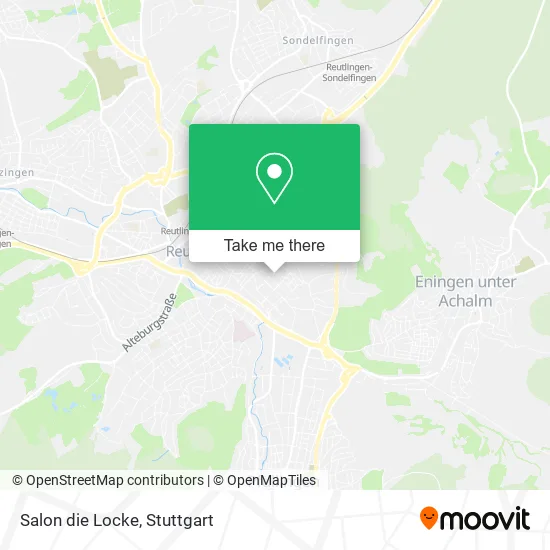 Карта Salon die Locke