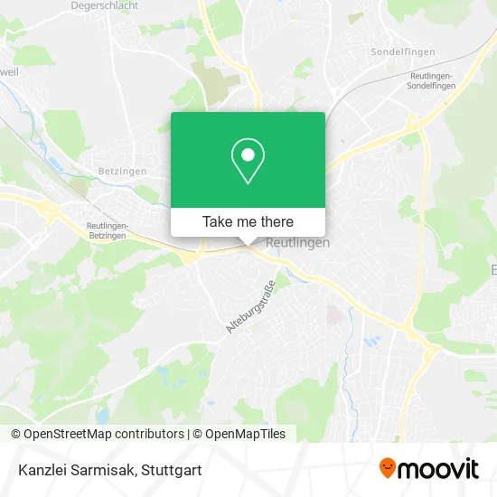 Карта Kanzlei Sarmisak
