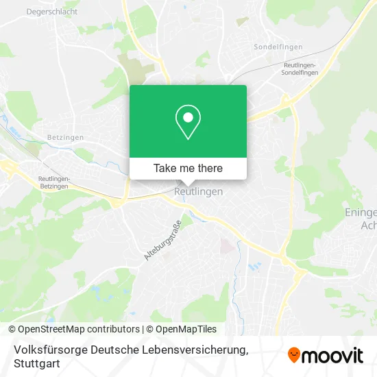 Карта Volksfürsorge Deutsche Lebensversicherung