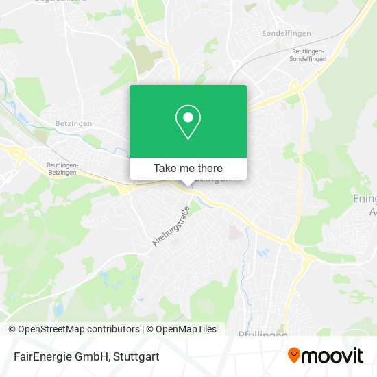 FairEnergie GmbH map