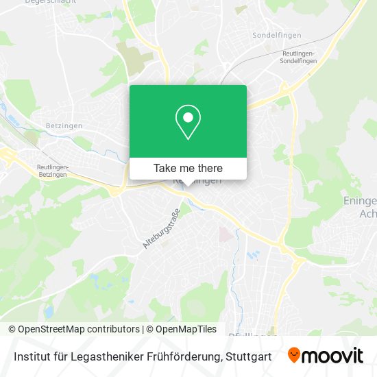 Institut für Legastheniker Frühförderung map