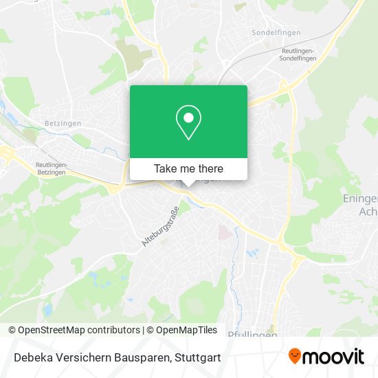 Debeka Versichern Bausparen map