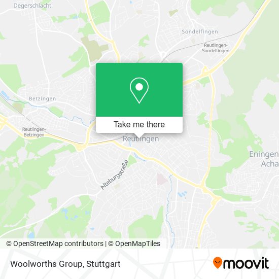 Woolworths Group map