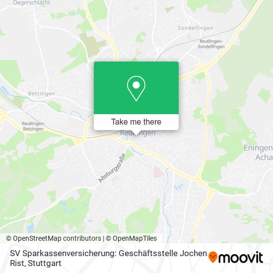 SV Sparkassenversicherung: Geschäftsstelle Jochen Rist map