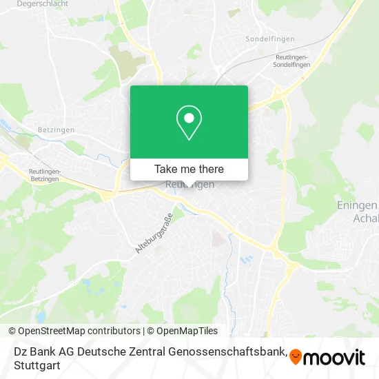 Карта Dz Bank AG Deutsche Zentral Genossenschaftsbank