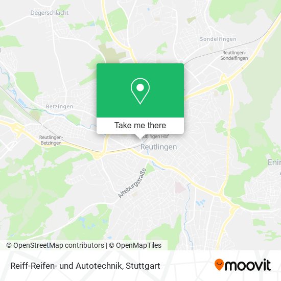 Reiff-Reifen- und Autotechnik map