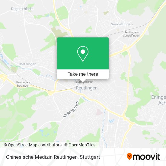 Chinesische Medizin Reutlingen map