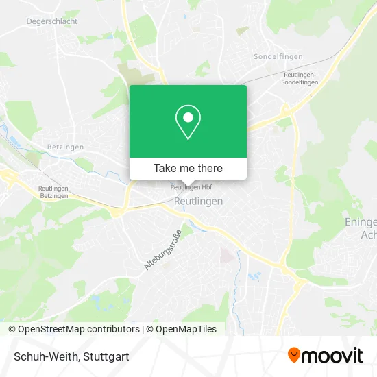 Карта Schuh-Weith
