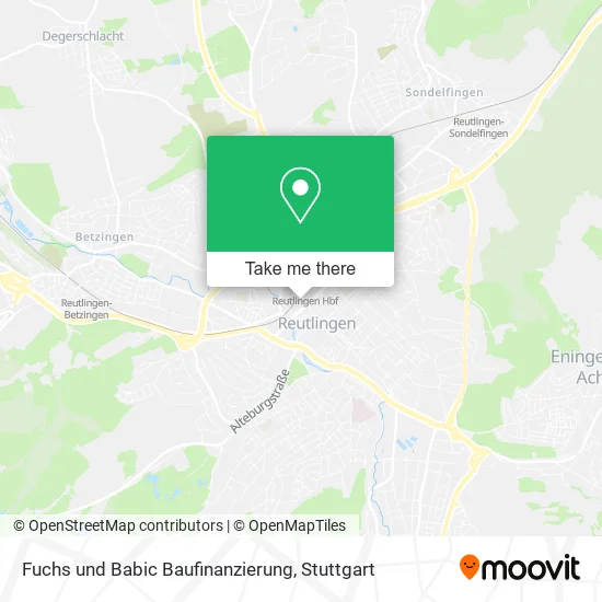 Карта Fuchs und Babic Baufinanzierung