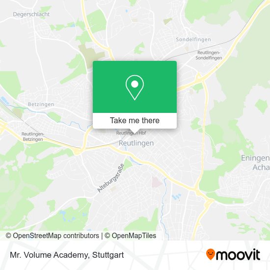 Mr. Volume Academy map