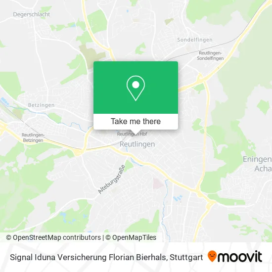 Карта Signal Iduna Versicherung Florian Bierhals