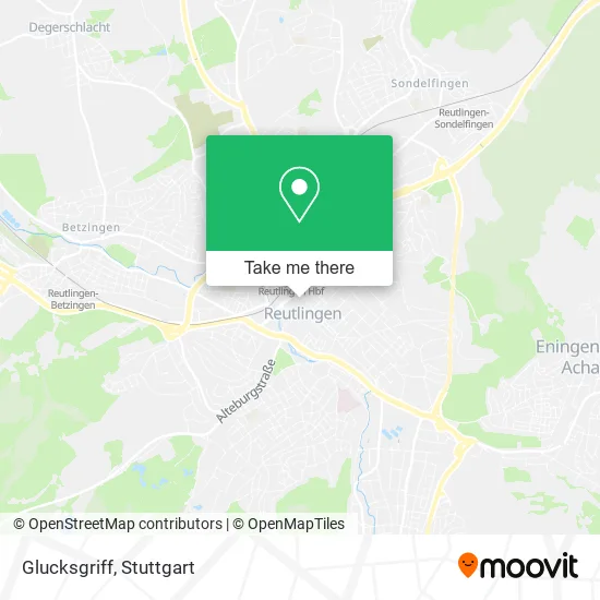 Карта Glucksgriff