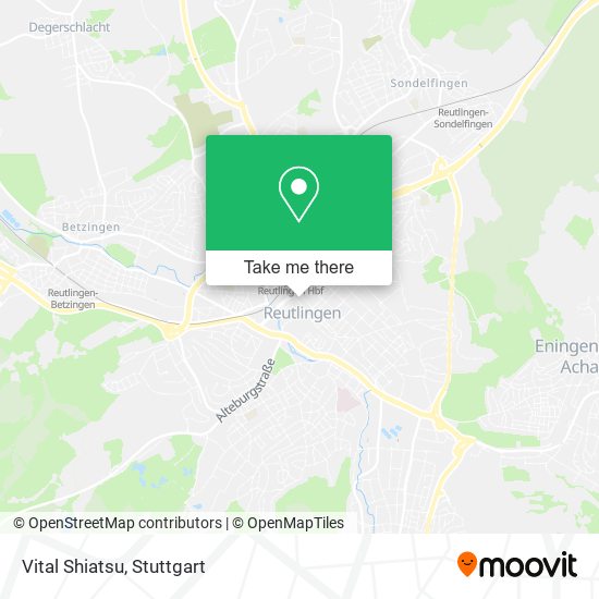 Карта Vital Shiatsu