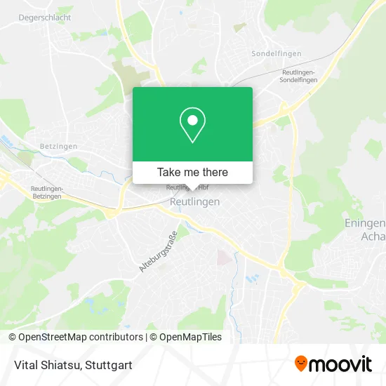 Карта Vital Shiatsu