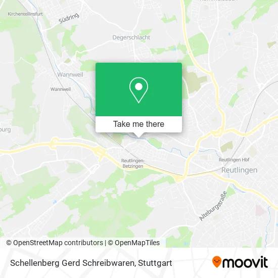 Карта Schellenberg Gerd Schreibwaren