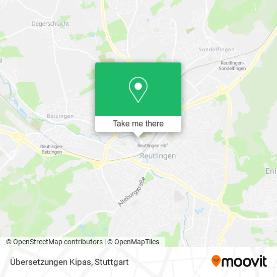 Карта Übersetzungen Kipas