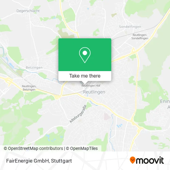 Карта FairEnergie GmbH