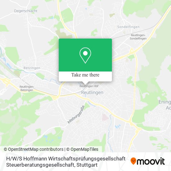 H / W/S Hoffmann Wirtschaftsprüfungsgesellschaft Steuerberatungsgesellschaft map