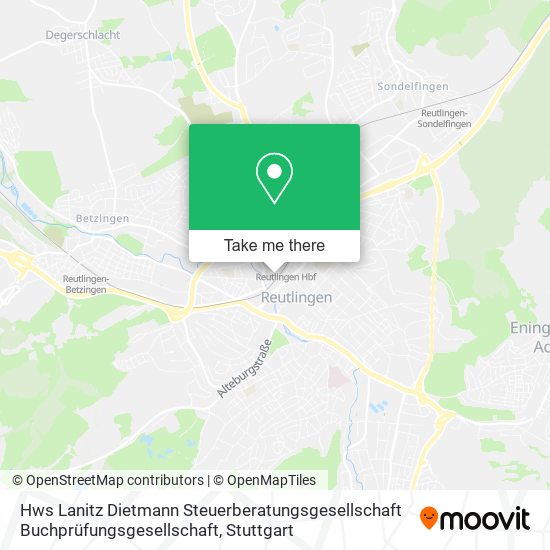 Hws Lanitz Dietmann Steuerberatungsgesellschaft Buchprüfungsgesellschaft map