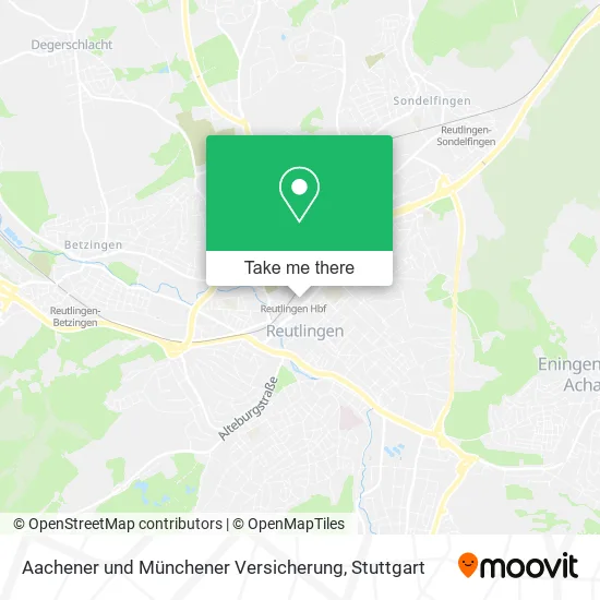 Карта Aachener und Münchener Versicherung
