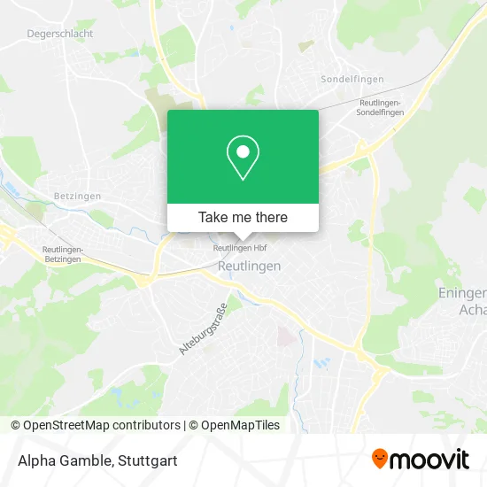 Карта Alpha Gamble