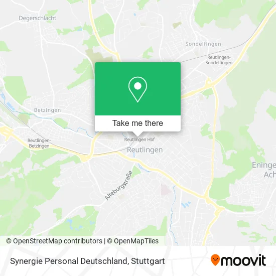 Карта Synergie Personal Deutschland