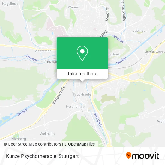 Карта Kunze Psychotherapie