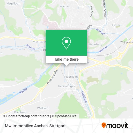 Mw Immobilien Aachen map