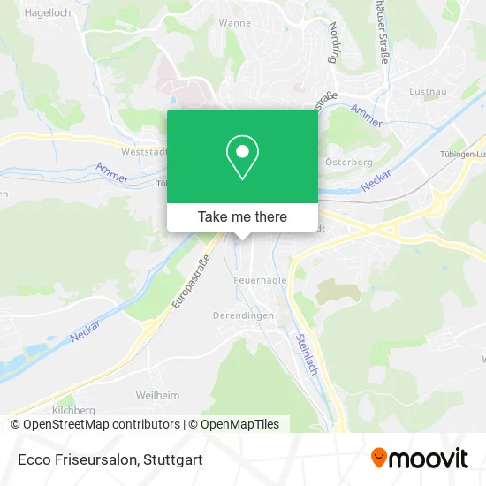Карта Ecco Friseursalon