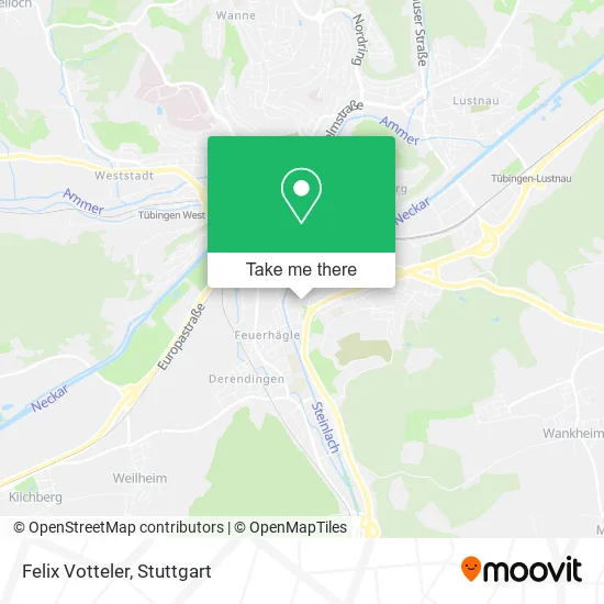 Карта Felix Votteler