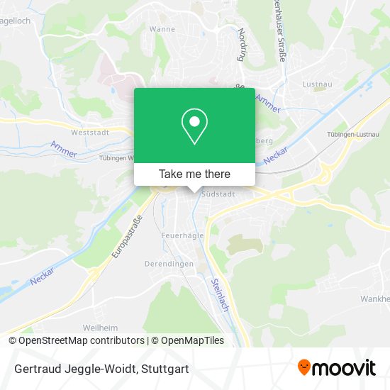 Карта Gertraud Jeggle-Woidt