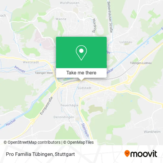 Карта Pro Familia Tübingen