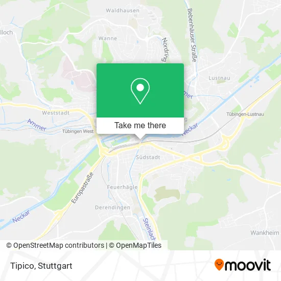 Карта Tipico
