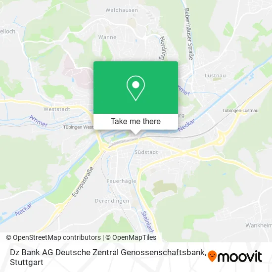 Dz Bank AG Deutsche Zentral Genossenschaftsbank map