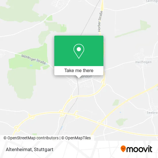 Карта Altenheimat