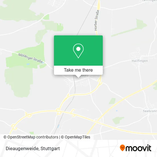 Карта Dieaugenweide