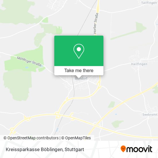 Kreissparkasse Böblingen map