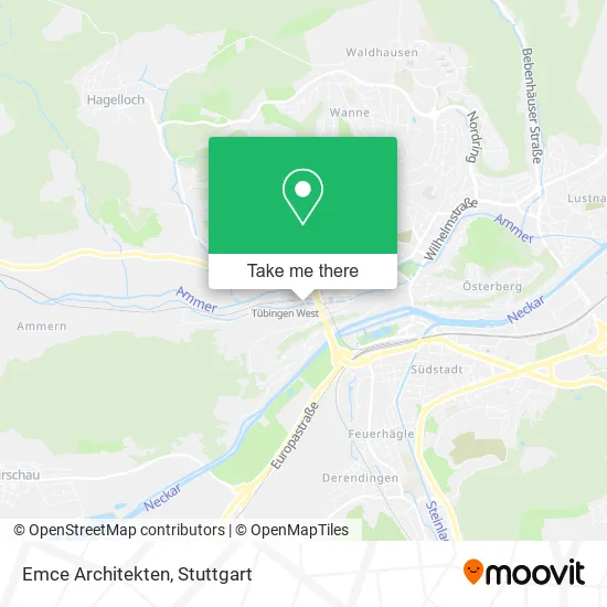 Карта Emce Architekten