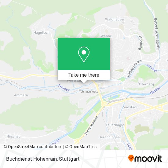 Buchdienst Hohenrain map