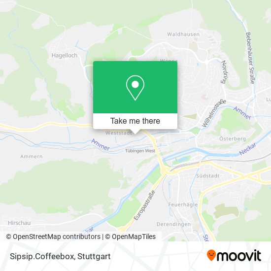 Sipsip.Coffeebox map