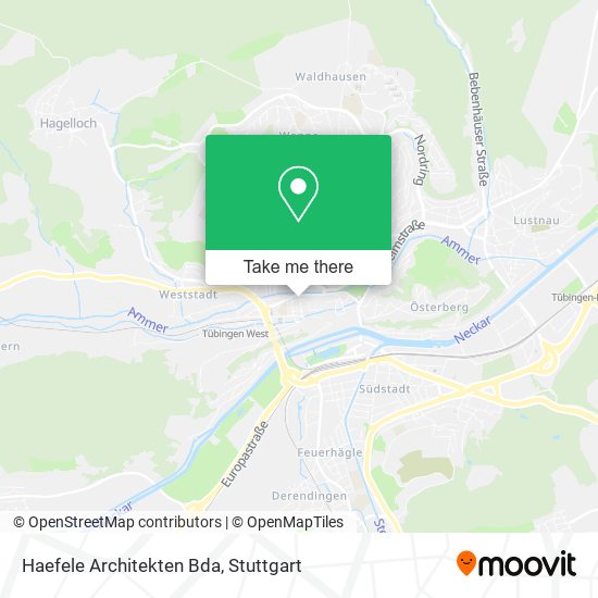 Карта Haefele Architekten Bda